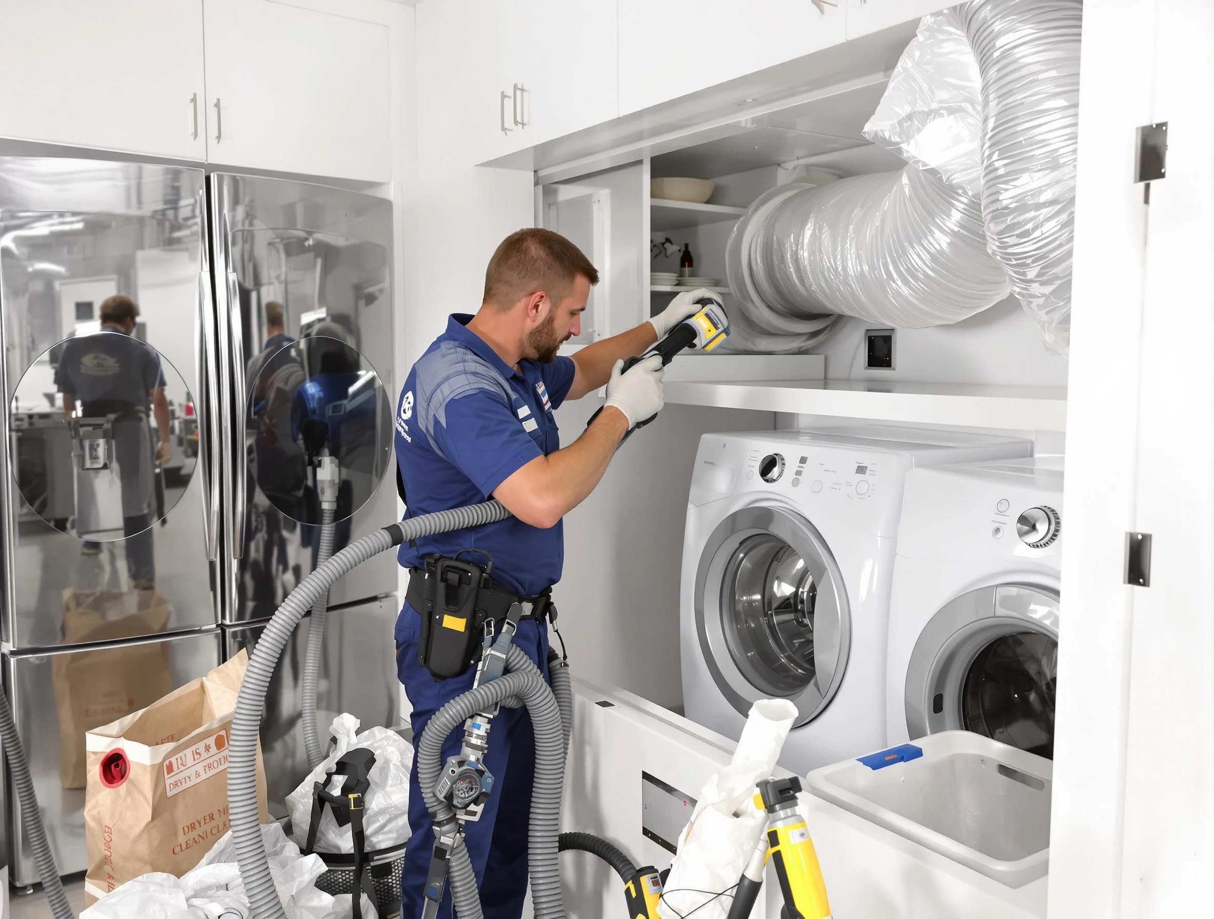 Professional duct cleaning by Cherry Creek Dryer Vent Cleaning in Cherry Creek