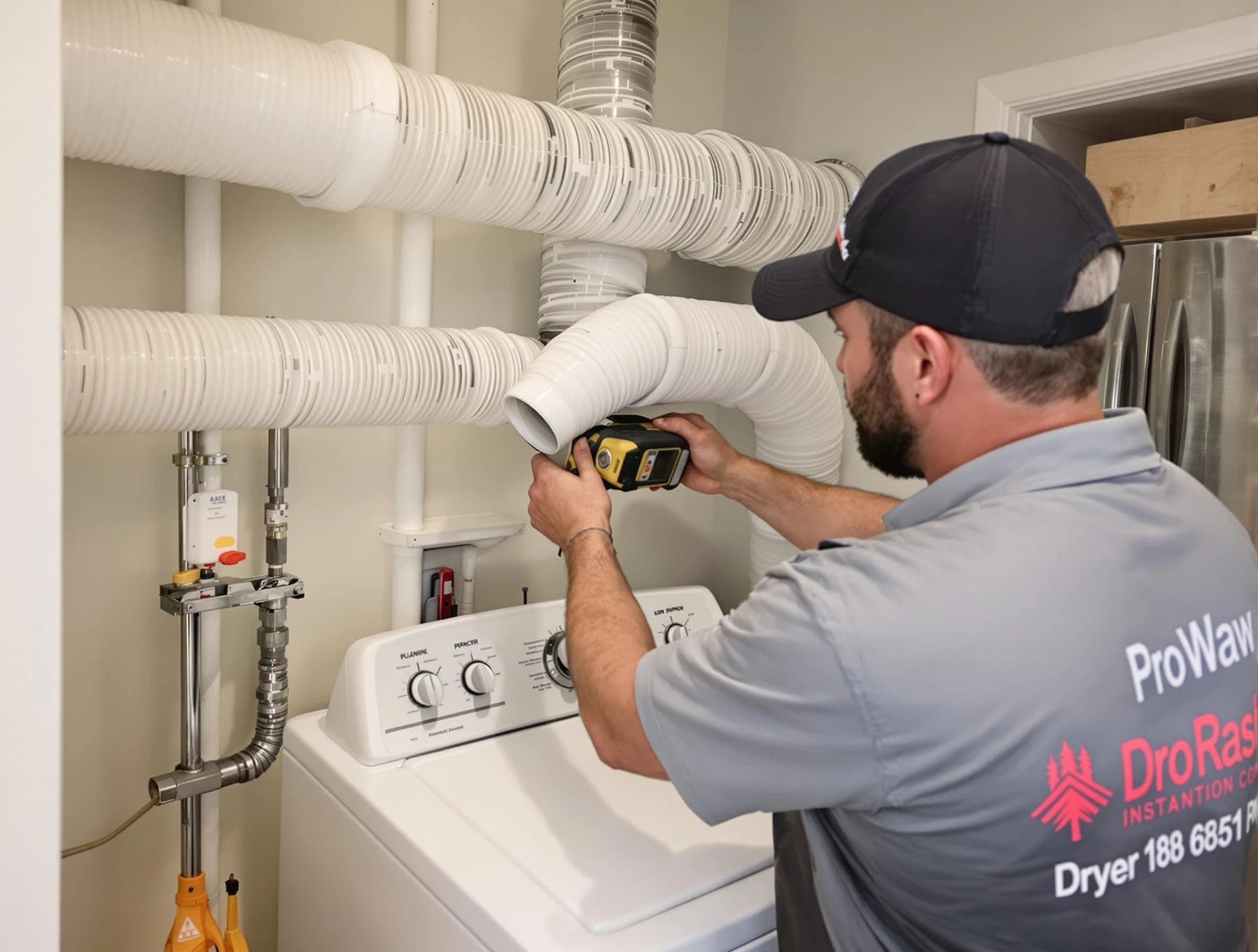 Professional dryer vent hose installation by Cherry Creek Dryer Vent Cleaning in Cherry Creek