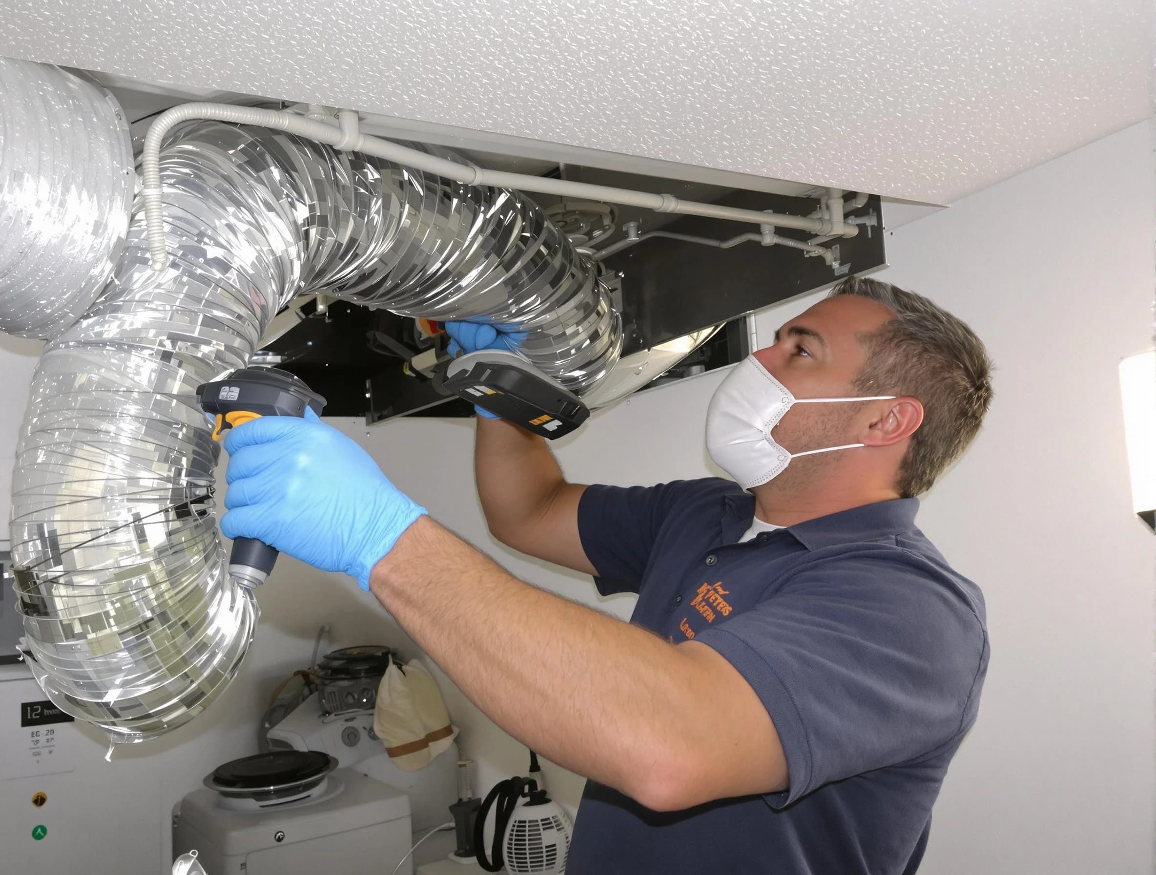Cherry Creek Dryer Vent Cleaning professional performing thorough residential dryer vent cleaning in Cherry Creek