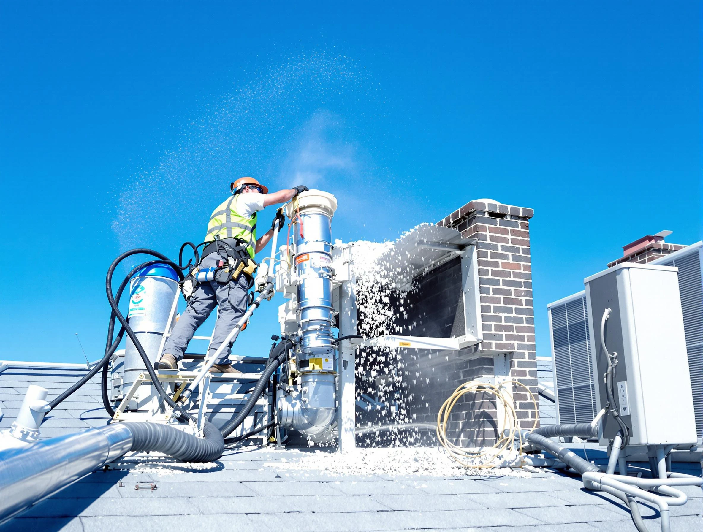 Expert roof dryer vent cleaning by Cherry Creek Dryer Vent Cleaning in Cherry Creek